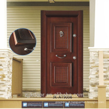 JK-AT9006 Projetos de porta de frente de estilo turquesa / tamanho de porta padrão